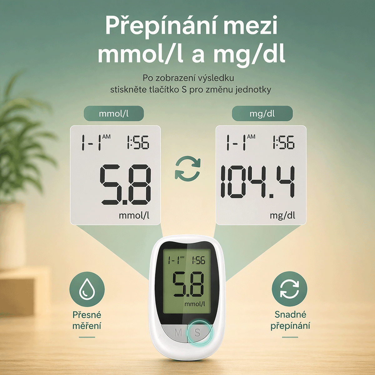 Použití digitálního glukometru
